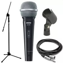 Microfono Shure Sv100 Profesional + Pie + Cable + Pipeta