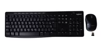 Kit Teclado E Mouse Sem Fio Logitech Mk270 Português Abnt2