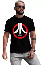 Playera Consolas Diseño 06 Atari Logo Videojuegos Beloma