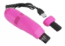 Mini Aspirador De Pó Usb Portátil P/limpeza Teclado Note Pc