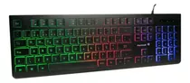 Teclado Gamer Multimídia Black Eagle Preto Fortrek