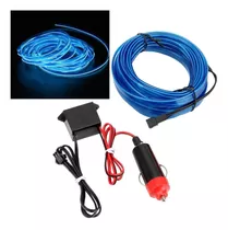 Cable Hilo Decorativo Con Luz Led 3mts Interior Tablero Auto