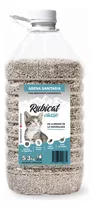 Piedra Rubicat Classic Arena Aglomerante Pack 21 Kilos X 5,3 Kilos De Peso Por Unidad X 21.2kg De Peso Neto  Y 5.3kg De Peso Por Unidad