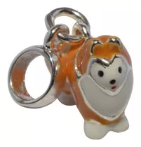 Berloque Charms Prata Cachorro Spitz Lulu P/ Pandora/vivara