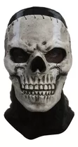 Látex Mask Call Of Duty Ghost Mw2 Crânio Realista Caveira Cor Cinza