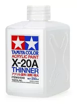 Diluente Para Tinta Acrílica X-20a 250 Ml - Tamiya 81040