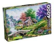 Puzzle 4000 Peças Vila Camponesa Grow