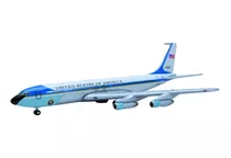 Miniatura Avião F1-usa Boeing 707-320b Gemini Jets
