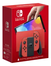 Nintendo Switch Oled 64gb Edición Mario Bros Rojo + 1 Juego