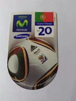 Tarjeta Telefónica Telpago Mundial De Fútbol 2010. Usada 
