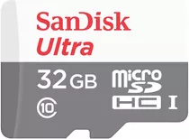 Memoria Micro Sd Sandisk Ultra 32 Gb