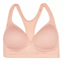 Corpiño Taza Soft Triangulo Microfibra Relleno Push Up S/aro