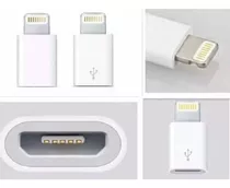 Adaptador Compativel Com Ios 5/6/7/8/e/x Para Micro Usb V8