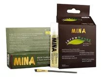 Mina Ibrow Henna Kit De Tinte Profesional Con Aceite Nutriti