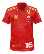 Chemises Polo F1 Ferrari Temporada  2024