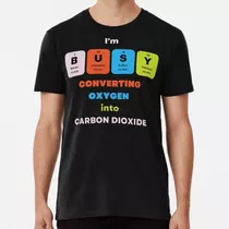 Remera Ocupado Convirtiendo El Humor Científico Del Oxígeno 