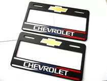 Portaplacas Beat Chevrolet Spark Caviel Trax Aveo 2pz