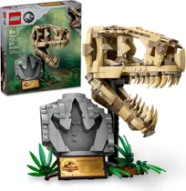 Lego Jurassic World Fósseis Dinossauros Crânio T Rex 76964