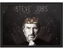 Quadro Decorativo Steve Jobs Informática Tecnologia Salas D5