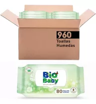 Caja 12 Paquetes Bio Baby Toallitas Húmedas Bebes Mamás