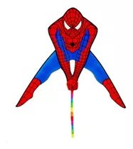 Pipa Homem Aranha 3d Brinquedo Em Poliéster Colorida