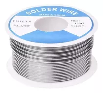 Estaño Tipo Fideo 1 Mm Bobina X 100 Gramos - Calidad