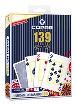 Baralho Copag 139 C/ 54 Cartas Naipe Grande - Premium