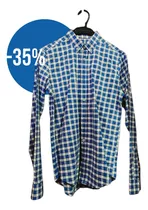 Camisa A Cuadros Zara Para Hombre - Talla S - Descuento 35%!