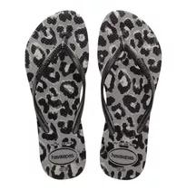 Ojotas Havaianas Sandalias Mujer Verano Slim Animals Rimini