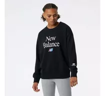 Buzo New Balance Essential Celebrate Wt21508bk Woman Envios