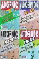 Autodefinidos 2000 Paginas Para Resolver Pack 4 Libros  