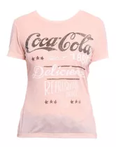 Camiseta Coca-cola Básica Estampada Manga Curta 343202382