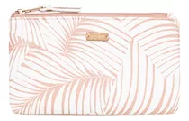 Billetera Roxy In My Life Coin Mujer Toast Palm Tree Color Rosa