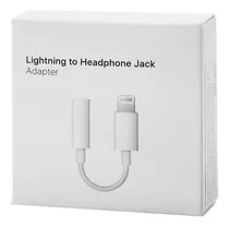 Adaptador Para iPhone Lightning A Jack Auricular 3.5 Sin/bth