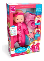 Boneca Mini Bebê Mania Xixi + Acessórios Rosa 5340 - Roma