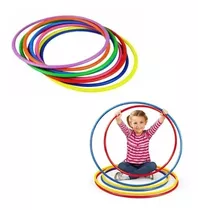 Aros Tipo Hula Hula 50cm Pack X 10 Educ Fisica-mis Juguetes