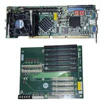 Kit Placa Mãe Industrial Wsb-9150 P4 E Backplane Pci-10s