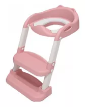 Pelela Escalera Reductor Para Bebe - Premium Color Rosa