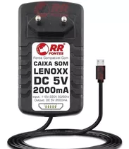 Fonte Carregador Dc 5v 2a Para Caixa Lenoxx Ca303 Ca323