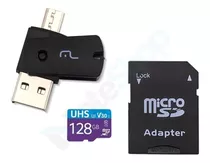 Cartão De Memoria Micro Sd 128gb Classe 10 Multilaser Mc153