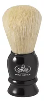 Pincel De Barbear Omega 13564 Pura Cerda