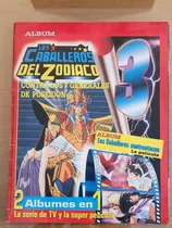 Álbum Figuritas Caballeros Del Zodíaco 3 Falta 4 Figus