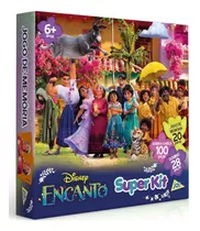 Super Kit 3em1 -disney Encanto-quebra-cabeça, Dominó Memória