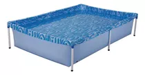 Piscina Estrutural Retangular 1000 Litros Infantil Pvc Mor