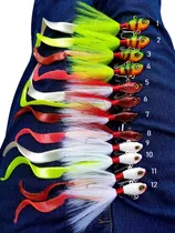 Bailarina Plumero Matonas 1.5 Oz Robaleras Pesca 11 Colores