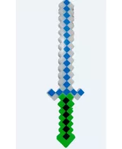 Juguete Espada Minecraft Con Luces Y Sonido 60 Cm