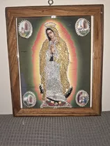 Cuadro Artesanal .virgen  De Guadalupe.