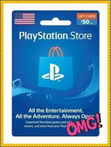 Psn Card 50 Usd (usa) Ps4/ps5/ps3