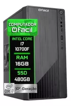 Pc Fácil Intel Core I7 10700f 16gb Ddr4 Ssd 480gb