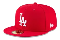 New Era Gorra L A Dodgers Basic Mlb 59fifty Cerrada Roja